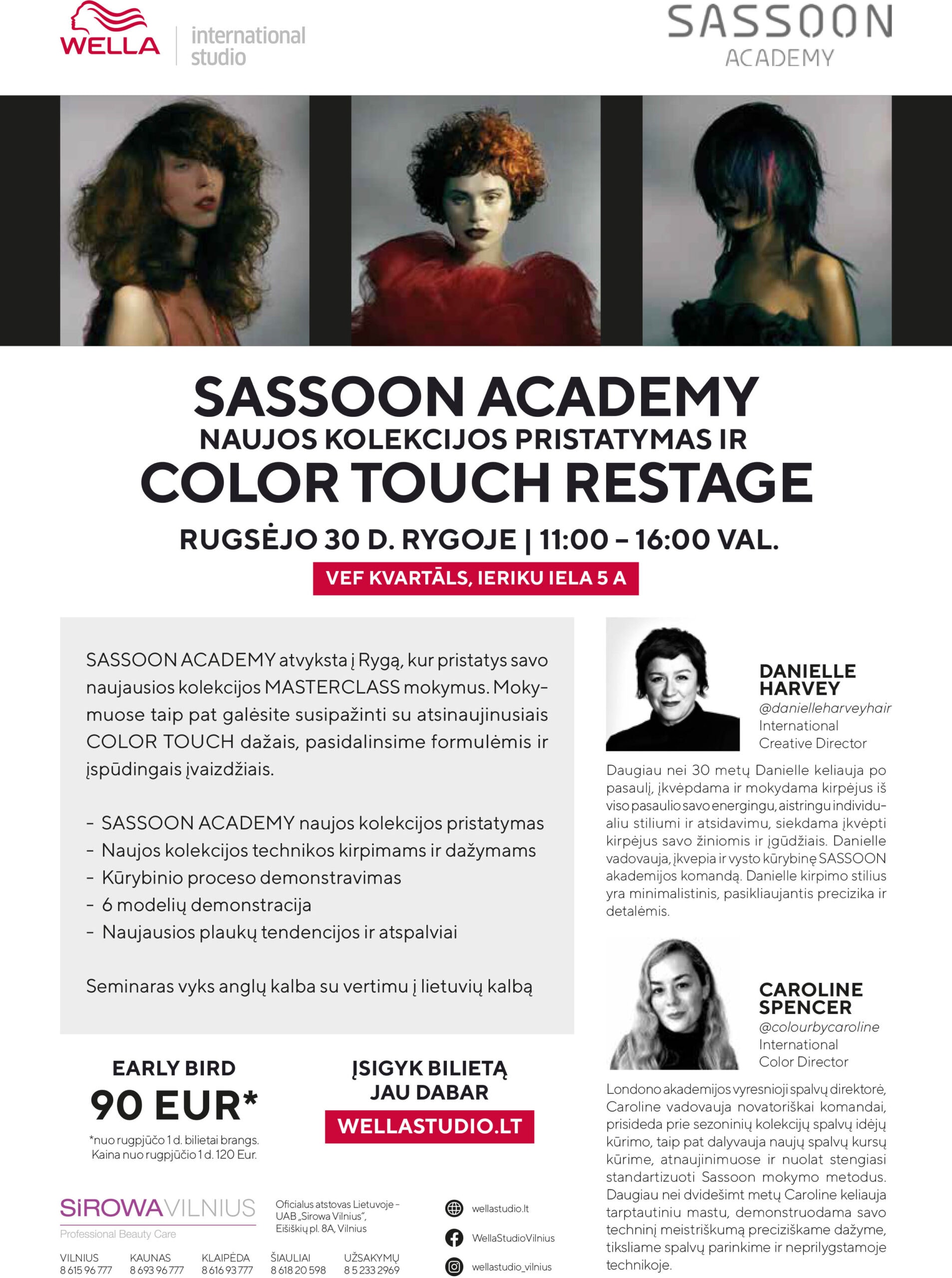 Sassoon Academy Mokymai Preview 06.20